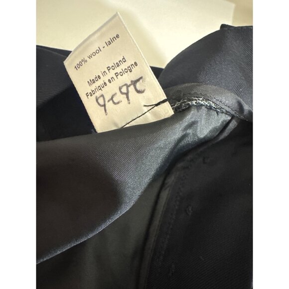 Joseph Ange Black Super 100 Wool Trousers Size 34 - Picture 5 of 5